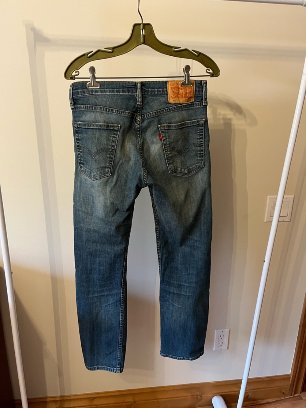 Jeans Levi's 513 Straight with Red Tab, waist 30, length 30